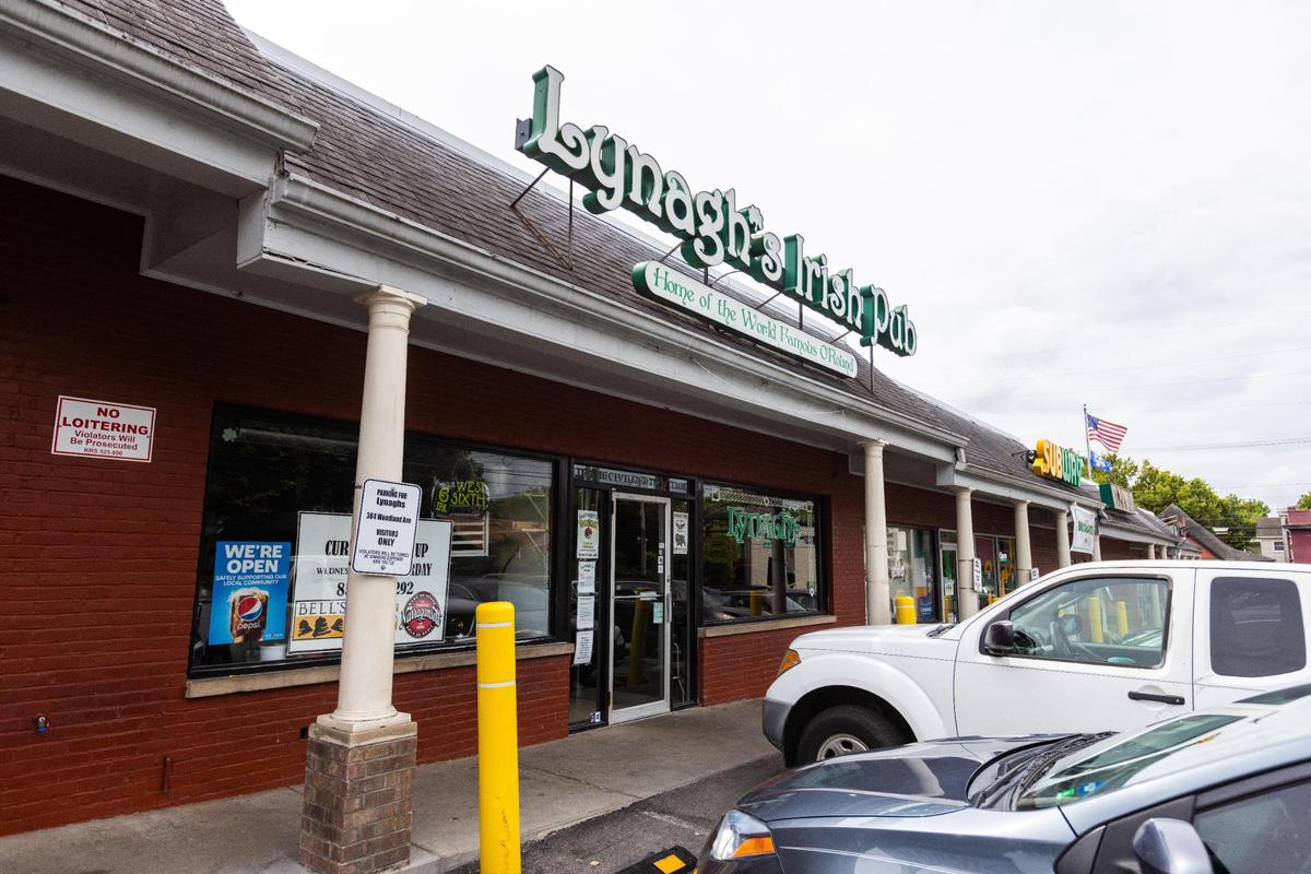 Lynagh’s Irish Pub on Woodland Avenue is known for their O’Round burgers.