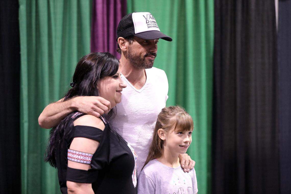 Skeet Ulrich was among the celebrities signing autographs and posing for photos with fans in 2019 during Lexington Scarefest.