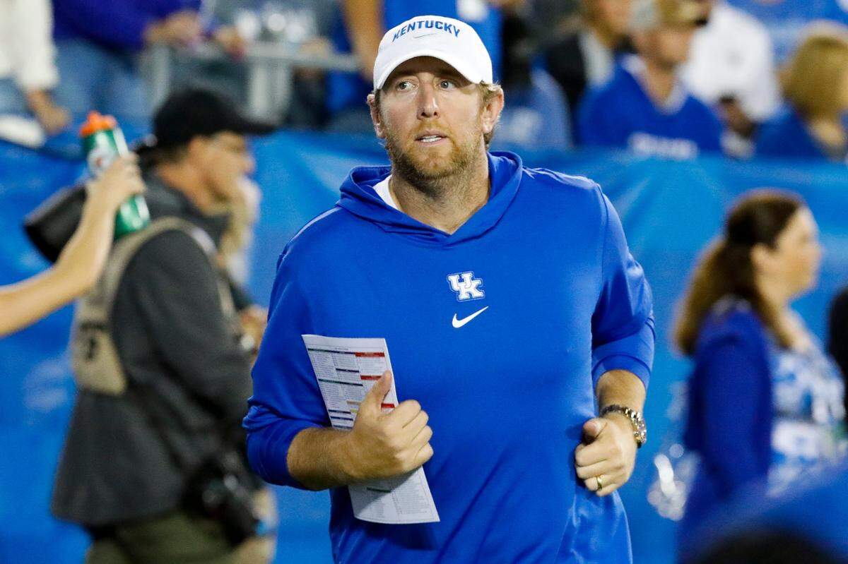Kentucky offensive coordinator Liam Coen is reportedly under consideration for similar positions in both the NFL and elsewhere in college football.