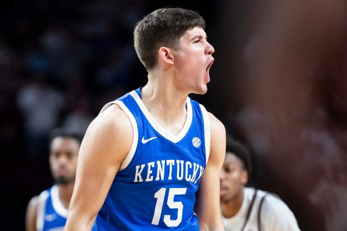 In spite of mostly coming off the bench, Kentucky guard Reed Sheppard was named national freshman of the year by both the USBWA and the NABC in 2023-24.