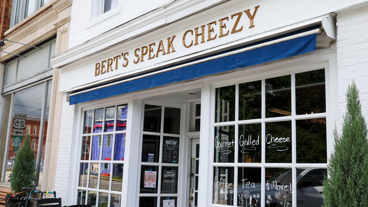 Bert’s SpeakCheezy restaurant at College Square, Monday, July 14, 2025 in Berea, Ky.