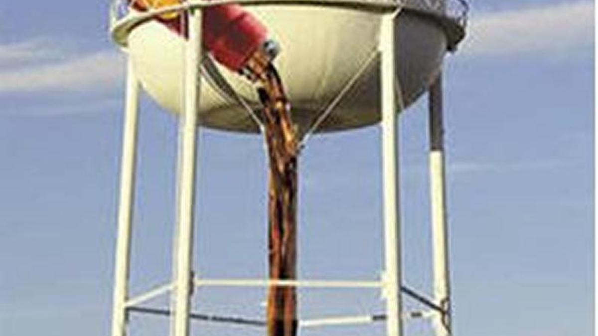The city of Lebanon, Ky., is adding a mural to its 135-foot downtown water tower to make it look like the world’s largest Maker’s Mark pour. The artwork will highlight the nearby distillery, the biggest tourist attraction in the county.