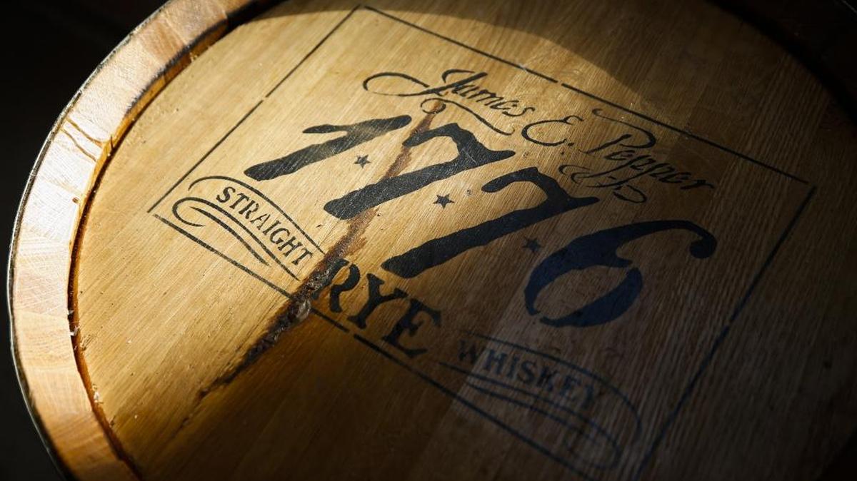 The historic James E. Pepper Distillery in Lexington just won a big award for a rye whiskey that the distillery gave an extra aging in the “finest Kentucky oak,” according to owner Amir Peay. Last December, the distillery filled its first new barrel of whiskey since 1958.