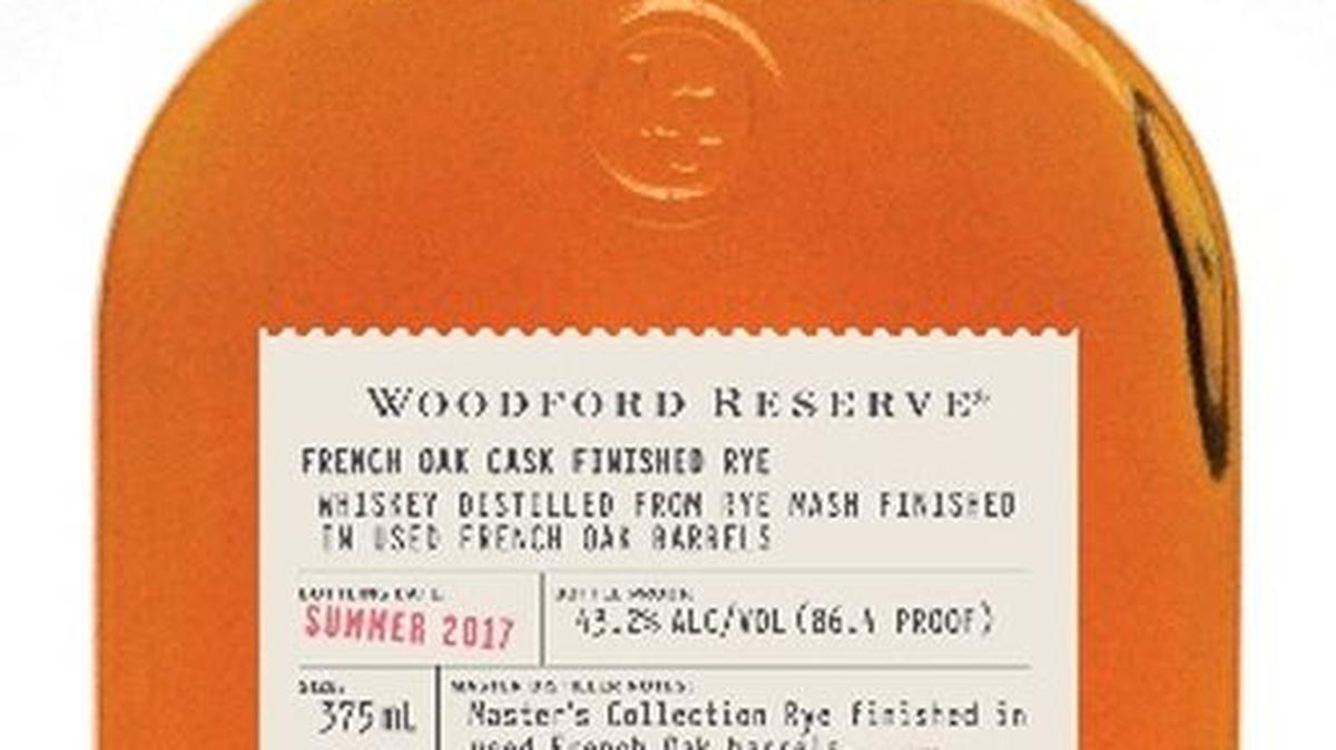 Woodford Reserve French Oak Cask Finished Rye is available at the distillery’s gift shop and select retailers for about $50. It’s the seventh in the Distillery Series and the third of this year’s ryes.