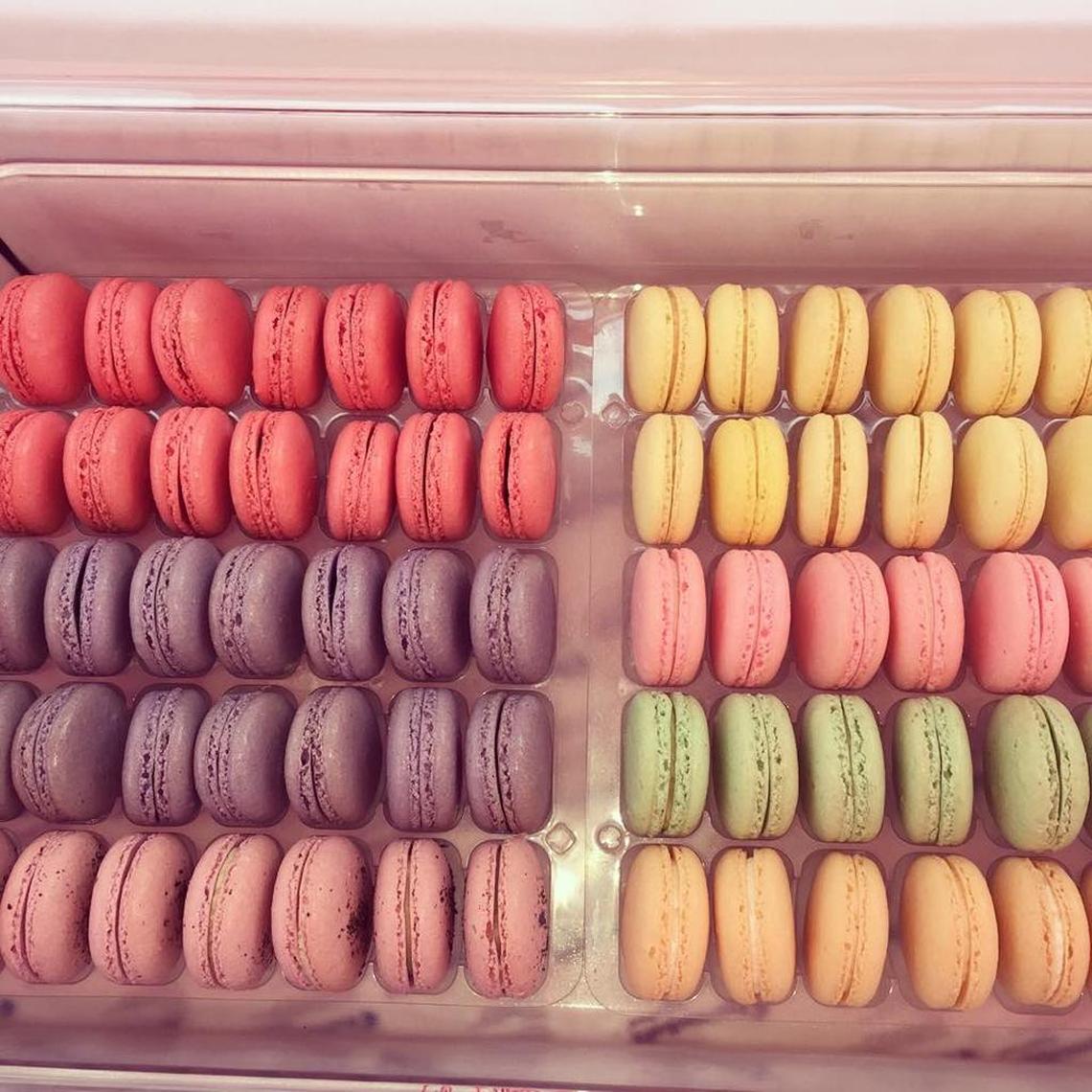 La Petite Délicat specializes in macarons in a wide variety of flavors.