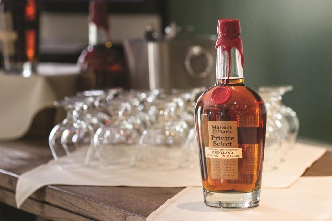 Keeneland selected a special flavor profile for its own Maker’s Mark Private Select.