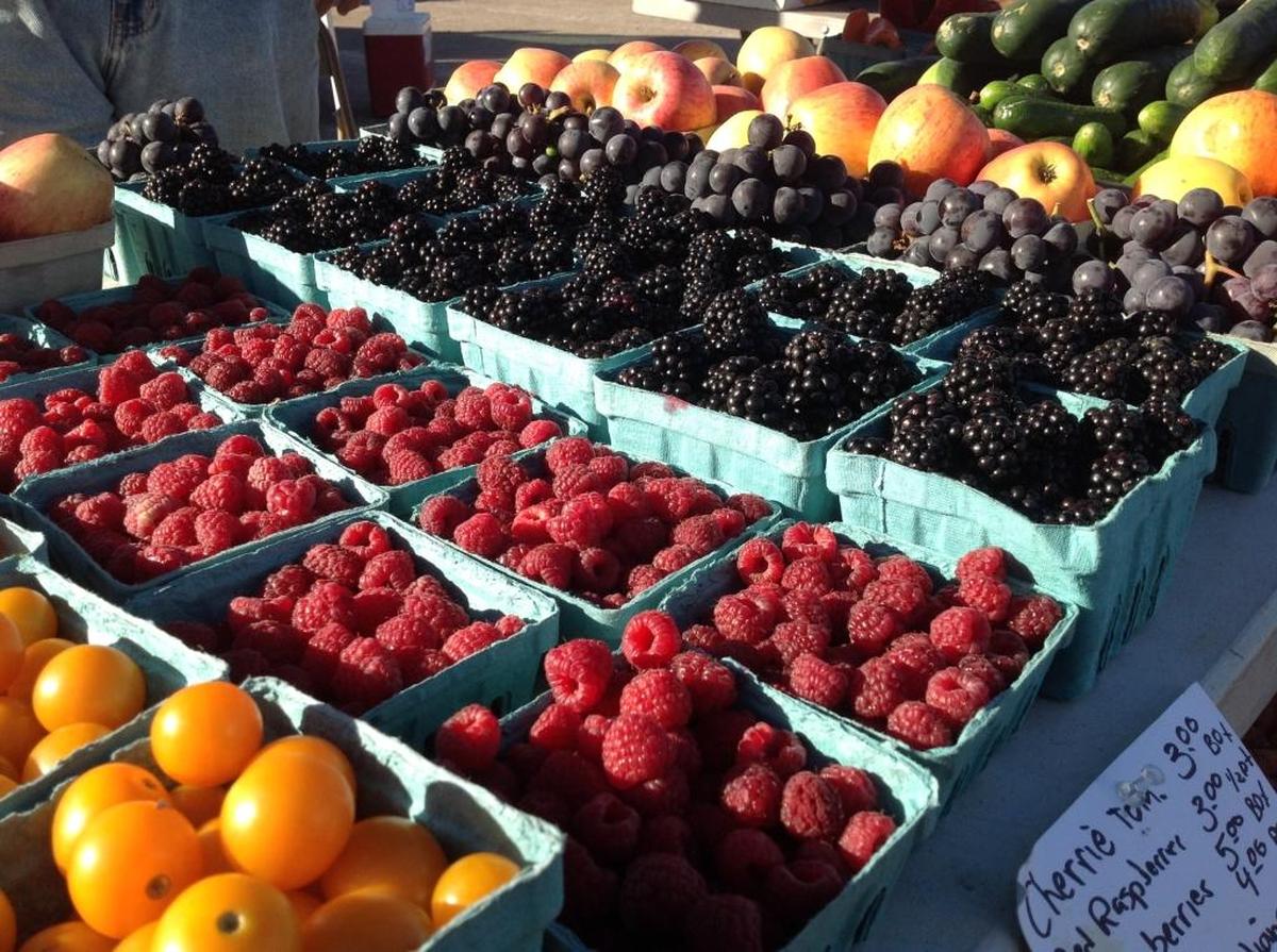 Seasonal fruits and vegetables will be available at the Lexington Farmers Market sales on Tuesday and Thursday on National Avenue beginning June 4.