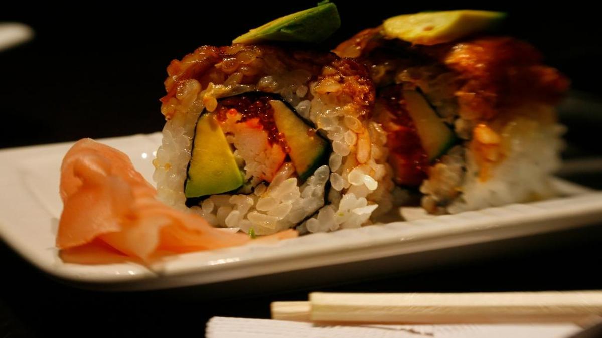 School Sushi is moving to 163 West Short Street in the new year. In this 2009 file photo is a colorful dragon roll that was served at the restaurant when it was located on Todds Road.