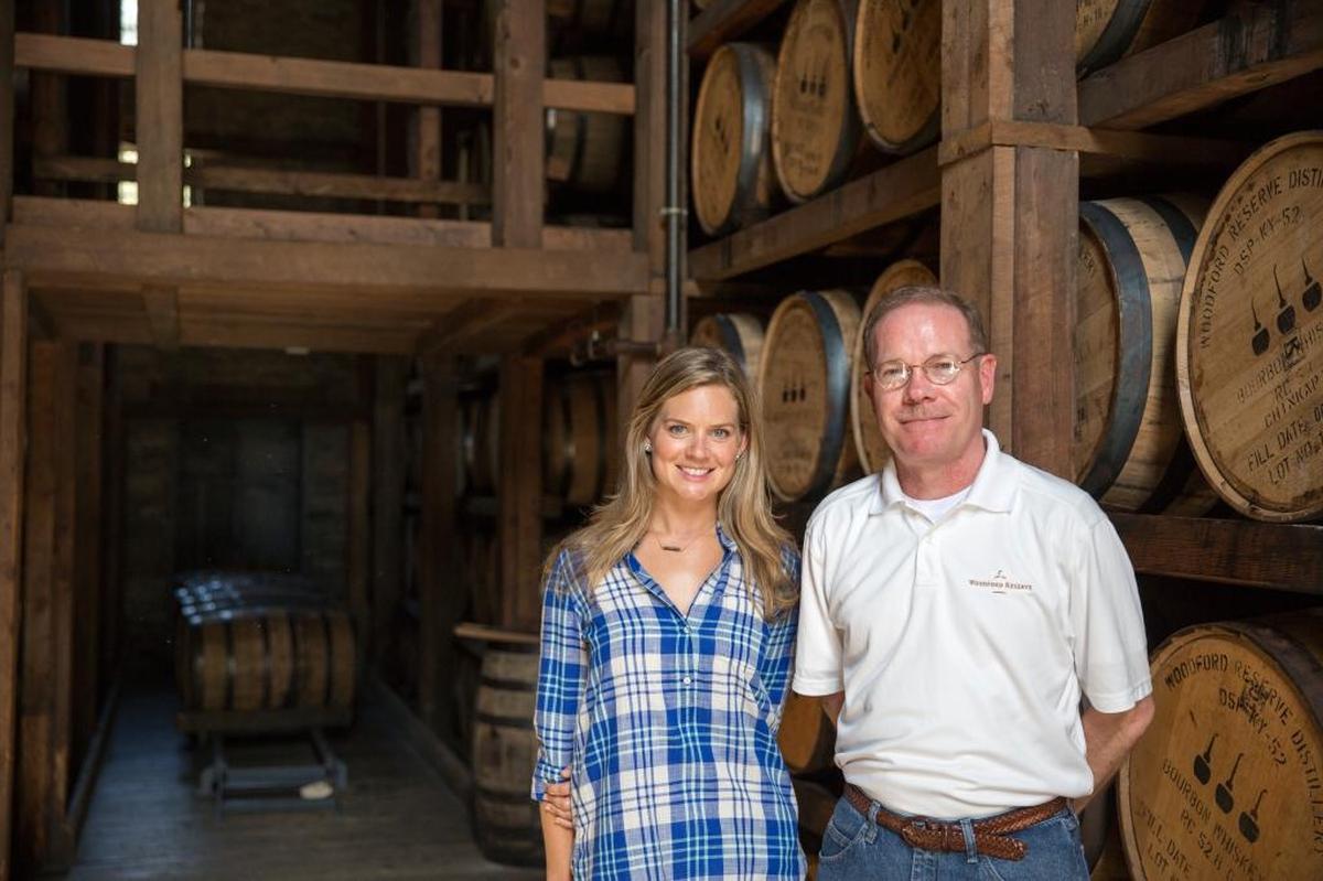 Assistant Master Distiller Elizabeth McCall and Master Distiller Chris Morris saved some barrels of special old bourbon to blend for this special release.