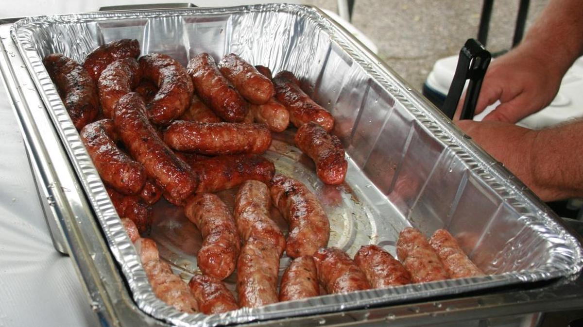 Brats will be grilled again Saturday at the Bluegrass Eggfest at Housewarmings. More than 50 grillers are expected, along with several local restaurants. Food tickets are available online in advance.