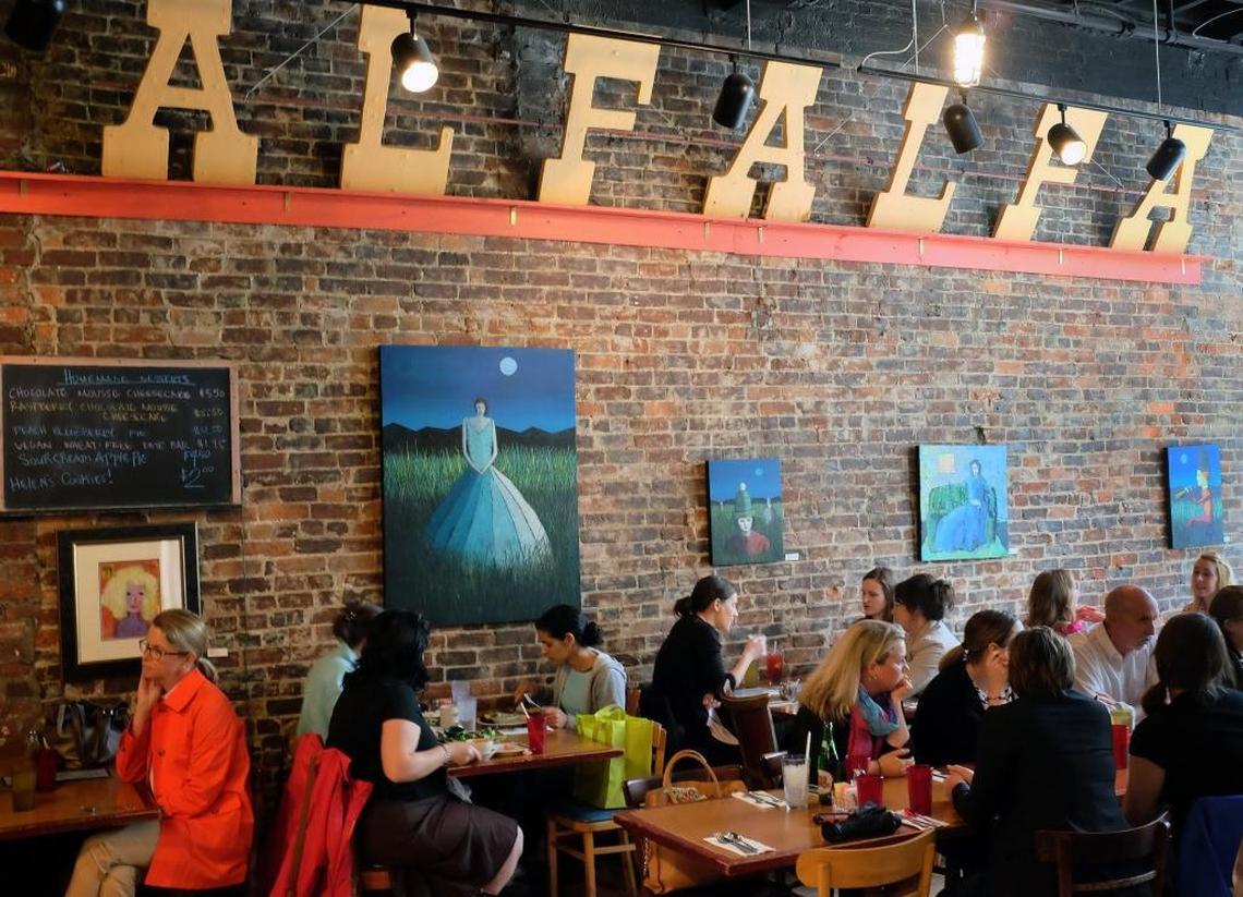 Alfalfa Restaurant moved from its longtime home on South Limestone Street to the Downtown Arts Center on Main Street a decade ago.