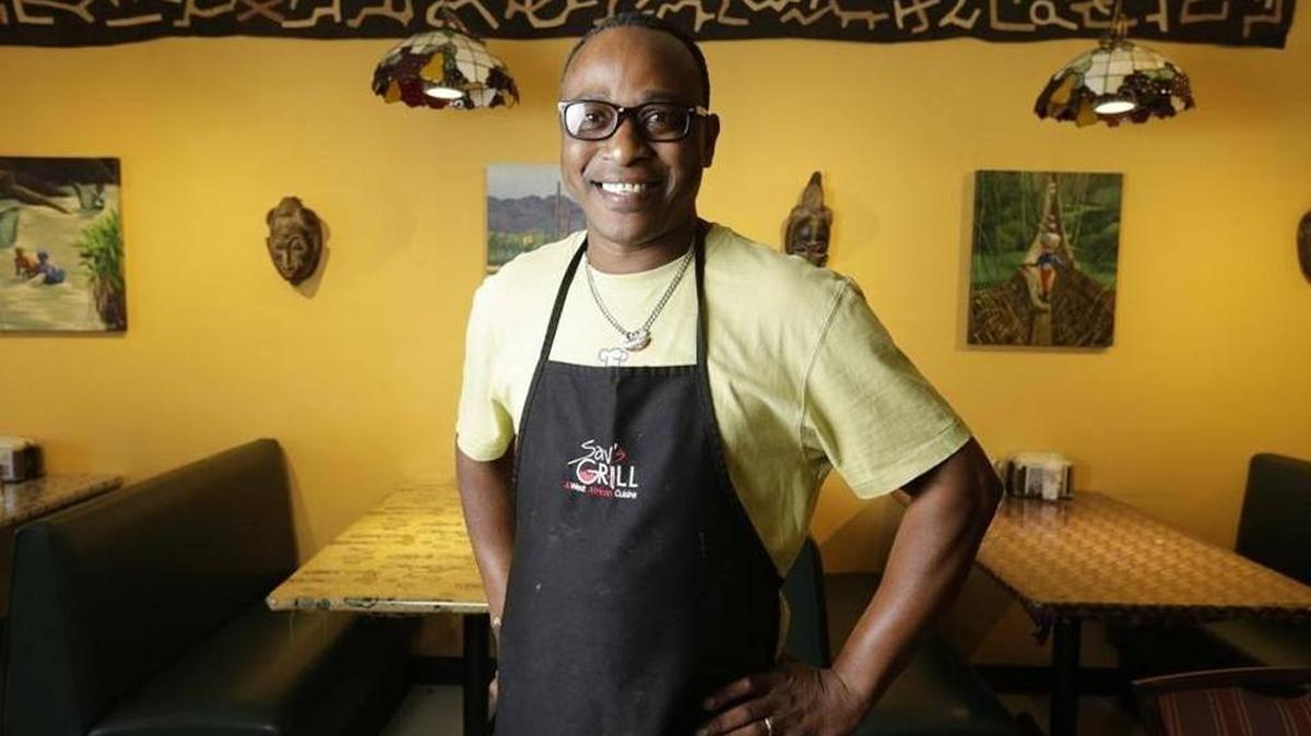 Mamadou “Sav” Savané, a native of Guinea, is celebrating eight years of serving his West African cuisine to Lexington, where his restaurant has become a hit on South Limestone.