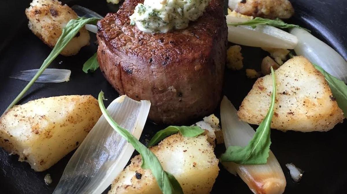 Holly Hill Inn will feature an “American steakhouse” menu through April 1. The menu features several steaks, including prime strip loin, tenderloin, flat iron and Delmonico, which are seared in duck fat to add a richer taste.