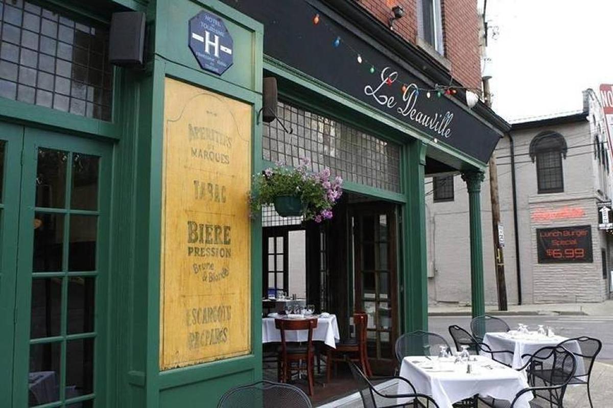 Le Deauville is a traditional French bistro in downtown Lexington.