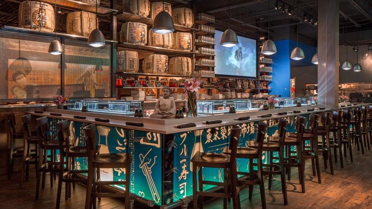 Blue Sushi Sake Grill is to open in July at The Summit at Fritz Farm. It will feature sushi, Japanese-influenced foods and, of course, sake.