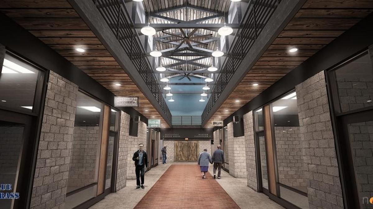 The new Blue Grass Stockyards will have retail space and a restaurant. Lexington caterer DaRae Marcum is set to open Hayden’s Stockyard Eatery.