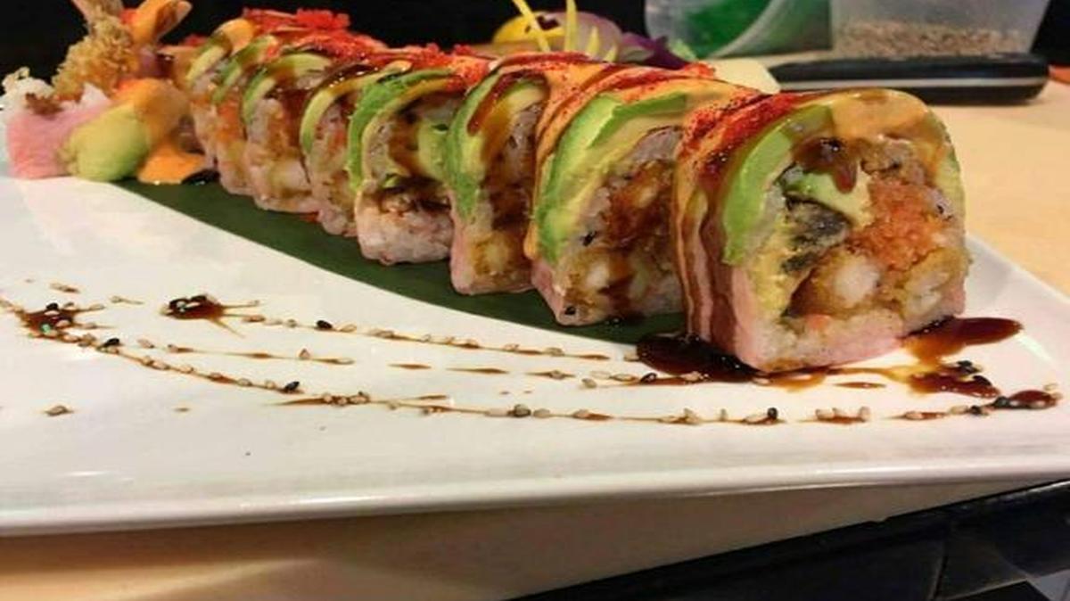 Ichiban roll from Sakura on Winchester Road.