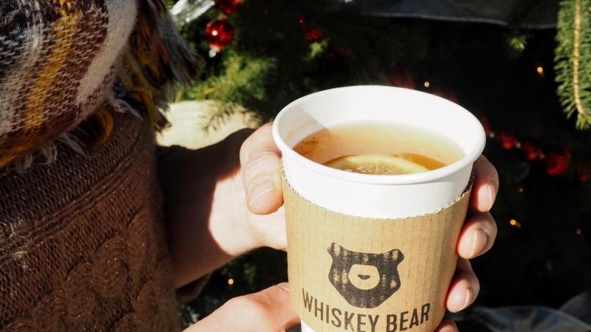 Whiskey Bear in The Barn at The Summit can fix you a hot toddy in a to-go cup so you can keep your spirits bright while you shop.