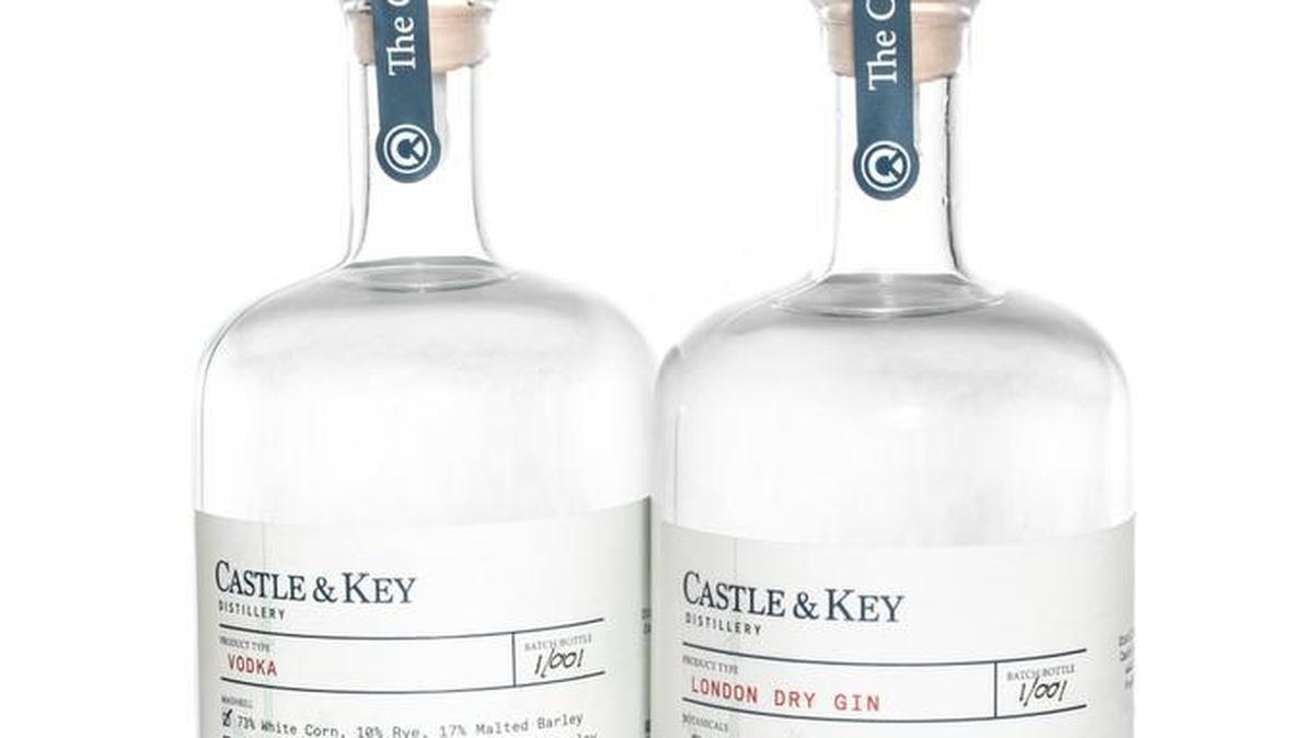Castle & Key distillery in Woodford County has released its first spirits, a vodka and a London dry gin. The “Restoration” releases come as the distillery is coming back to life after decades in mothballs.