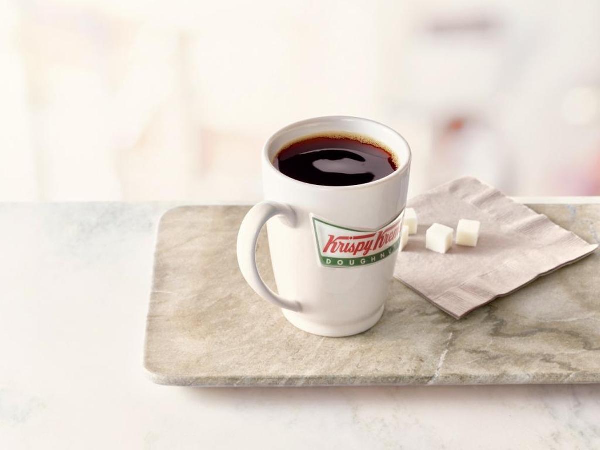 National Coffee Day? Try National Coffee weekend: Krispy Kreme is offering free coffee all weekend. One cup per person each day.