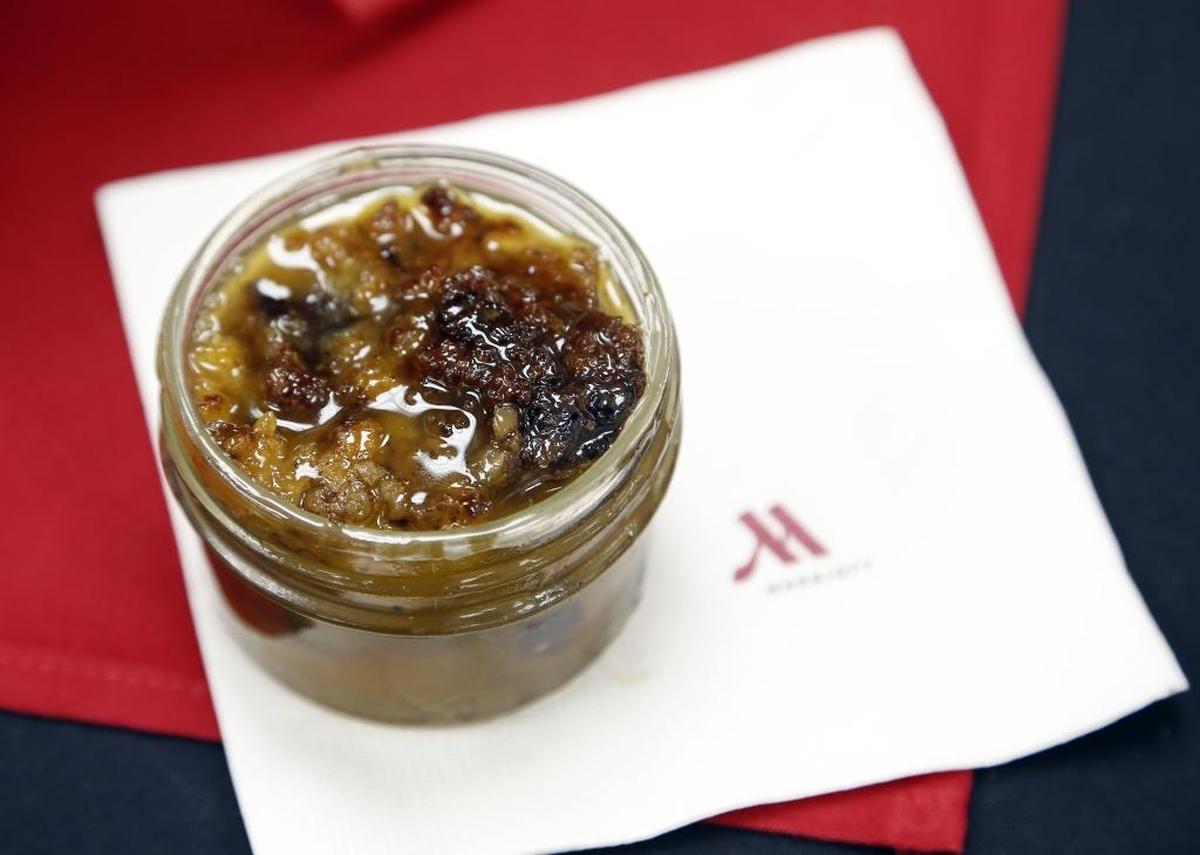 The Bourbon Bread Pudding by JW’s Steakhouse at the Marriott Griffin Gate resort and Spa was a signature dish at the annual Taste of the Bluegrass for years.