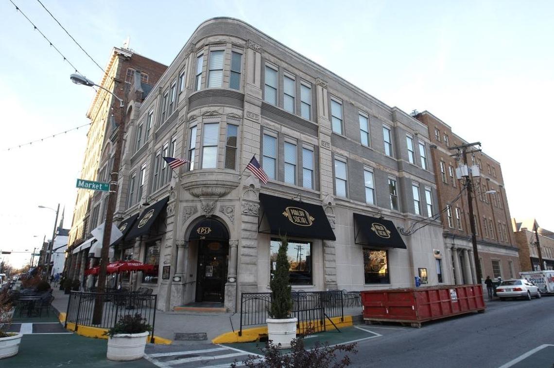 Parlay Social at the corner of Short and Market is one of two downtown Lexington restaurants for sale with their buildings.