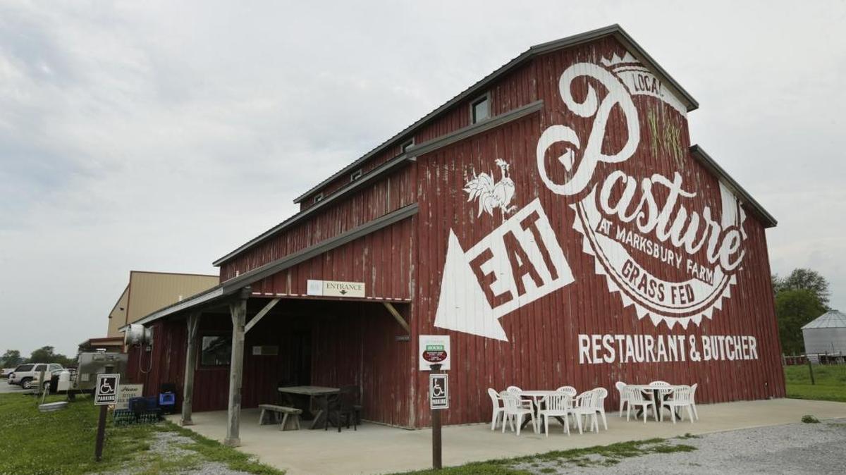 Pasture Burgers and BBQ, near Lancaster, is the restaurant part of Marksbury Farm Market.