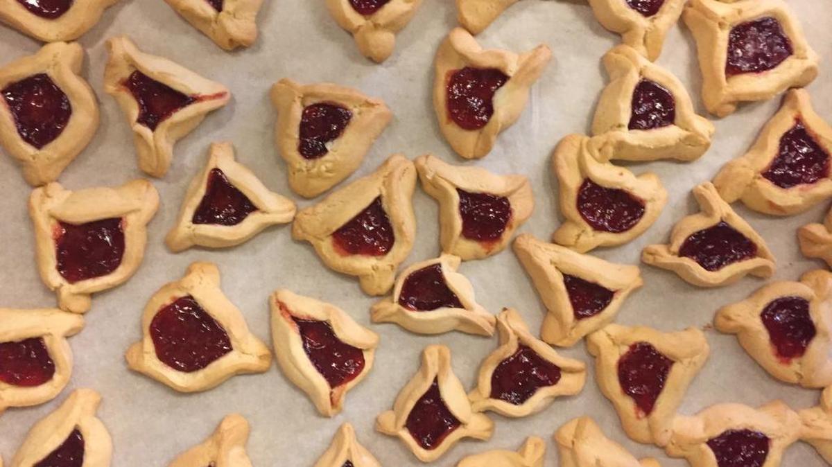 Hamantaschen, a cookie associated with the Jewish holiday of Purim, will be available with cherry, apricot, raspberry, chocolate and poppy seed fillings at the Jewish Food Festival.