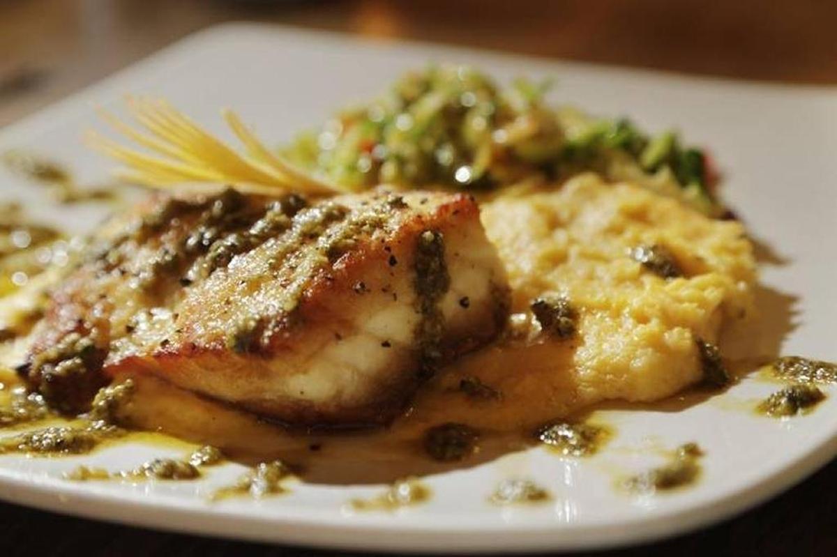 Palmers at Lexington Green has great lakeside seating plus fish specials.