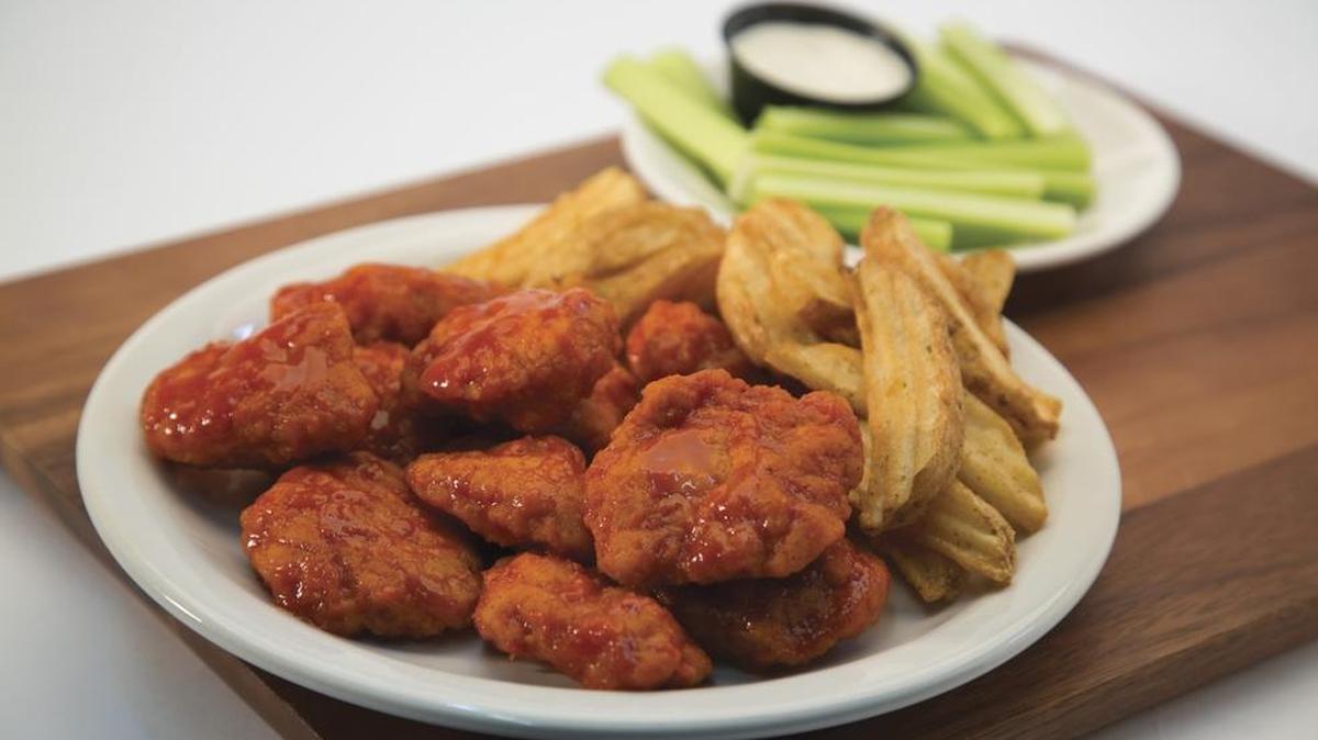 The Wing Zone fundraiser is giving away boneless wings.