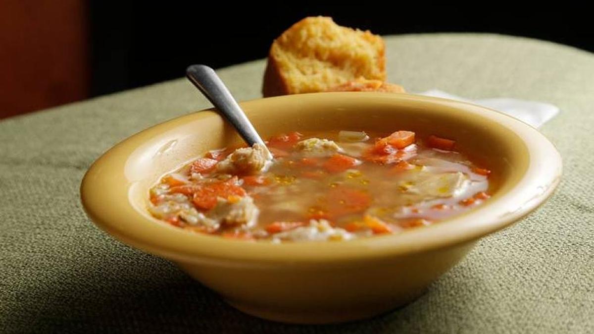 Good Foods Co-op on Southland Avenue has four house-made hot soups every day, including two vegetarian. A staple: chicken soup with rice, perfect with a mini cornbread loaf.