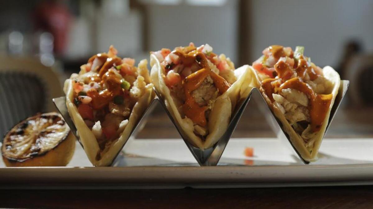 Cabo street tacos are $11.90 at Palmer’s.