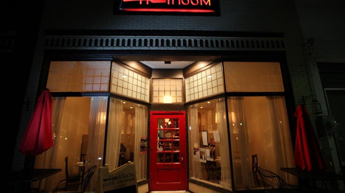 Heirloom restaurant in Midway has been named one of the top 100 restaurants in the United States by Open Table. Heirloom was the only Kentucky restaurant listed.
