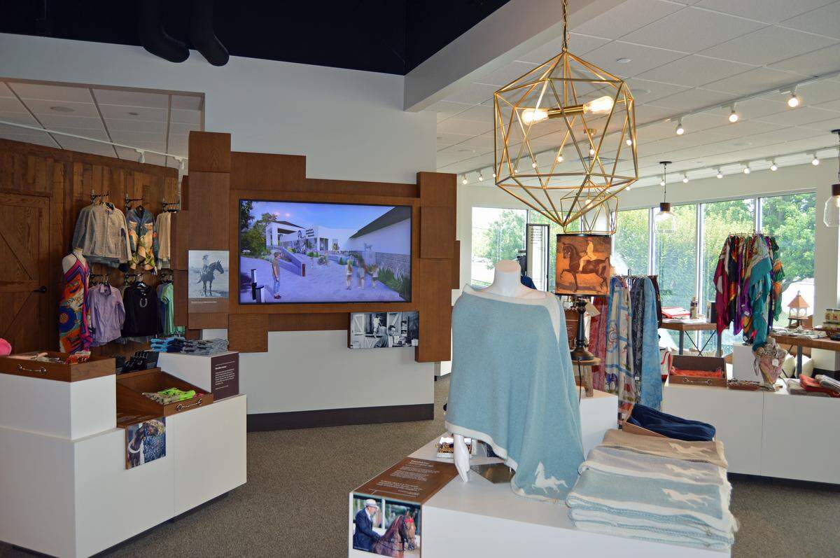 The newly renovated gift shop at the American Saddlebred Museum at the Kentucky Horse Park is open.