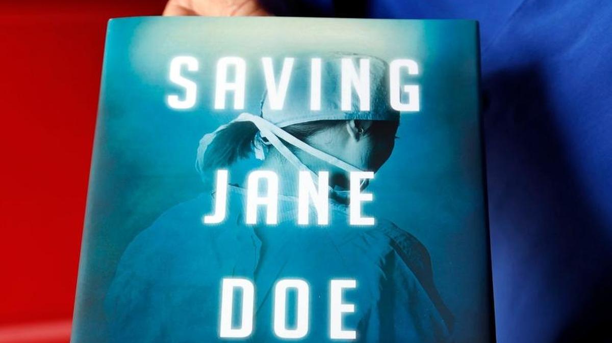Dr. Carolyn Purcell, a retired ob/gyn, photographed in her Lexington home. She has written a book, ‘Saving Jane Doe,’ a fictional treatment of how four women made different decisions on the subject of abortion.