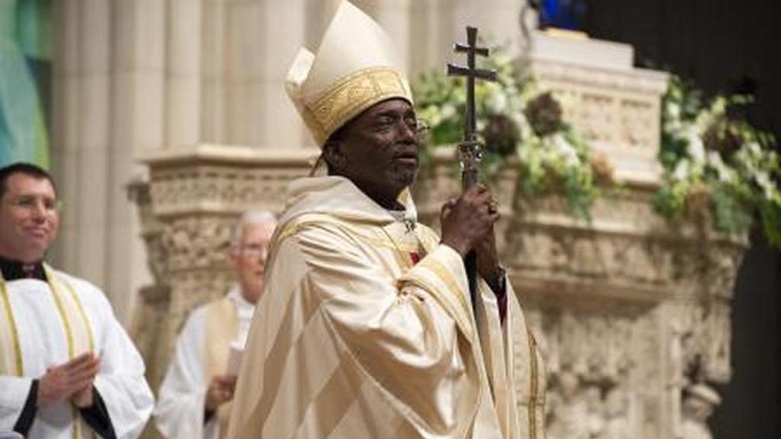 The Most Rev. Michael Curry was installed as presiding bishop of the Episcopal Church on Nov. 1 at the Washington National Cathedral. He will preach Sunday at Christ Church Cathedral in Lexington.