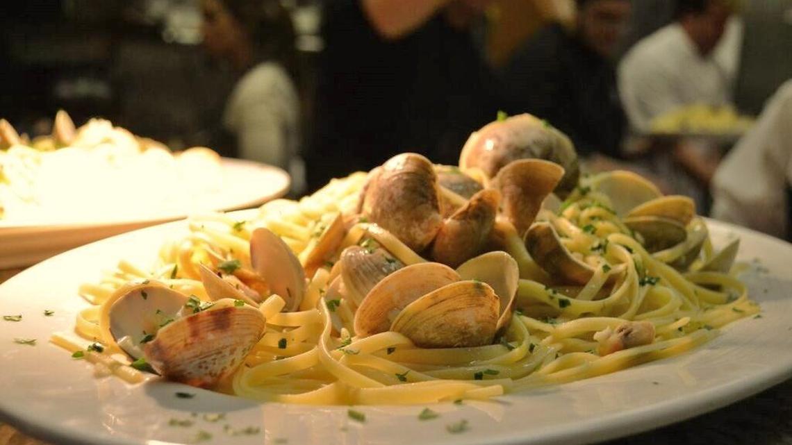 Linguine with clams, parsley, lemon and garlic will be one of the dishes served Dec. 16 at Azur’s Feast of the Seven Fishes.