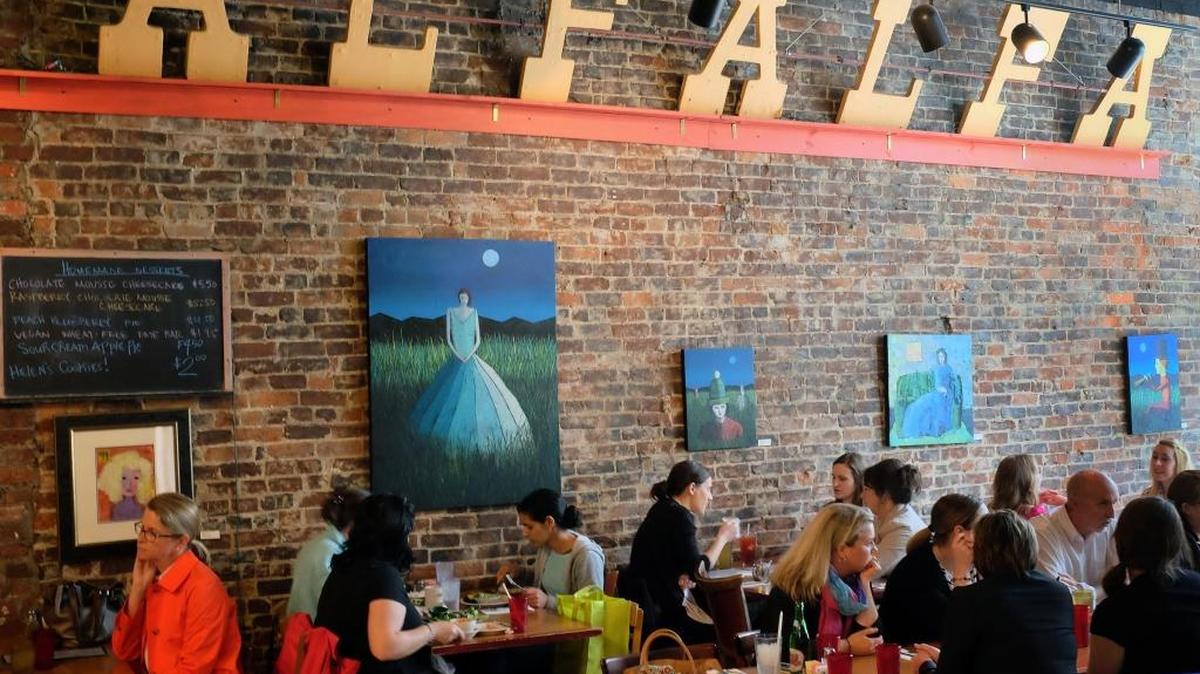 At Alfalfa Restaurant Wednesdays are International Nights. This week’s menu celebrates Middle Eastern cuisine. Photo by Tom Eblen teblen@herald-leader.com