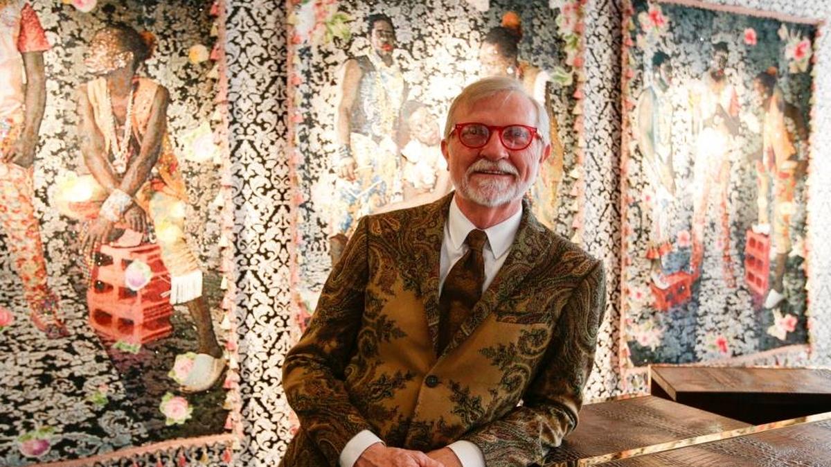 Steve Wilson, co-founder of 21c Museum Hotels, at the hotel in Lexington, which opened last February.