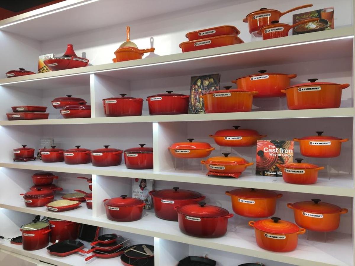 The Le Creuset store opens Friday in Simpsonville.