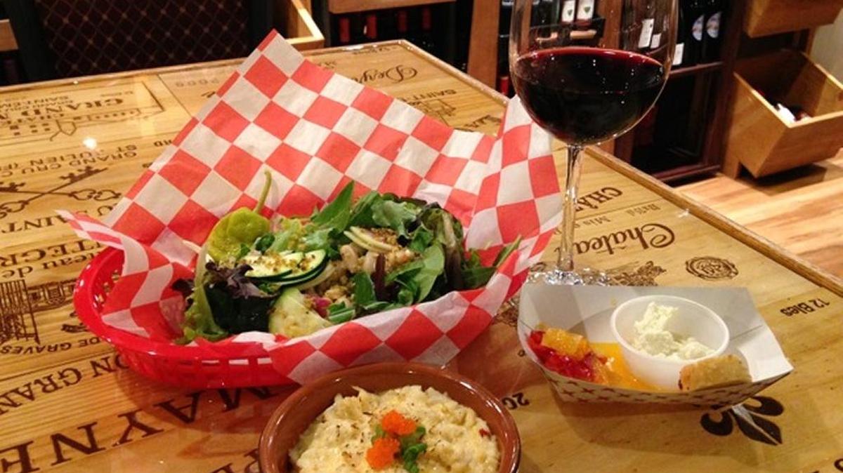 Crab Dynamite, a baked crab dish, is available this weekend at Cork & Barrel Wine & Bourbon Bar at 2263 Nicholasville Road.