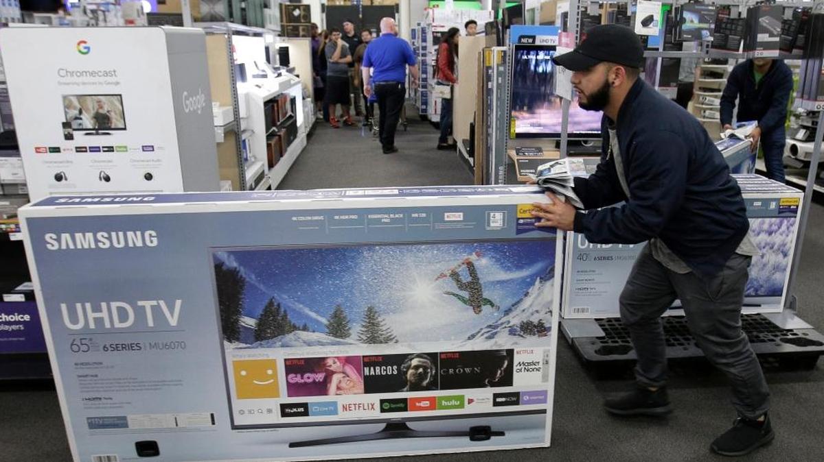 Just before the Super Bowl, retailers normally discount their HDTVs and other home-theater essentials, making January a good month to shop for electronics.