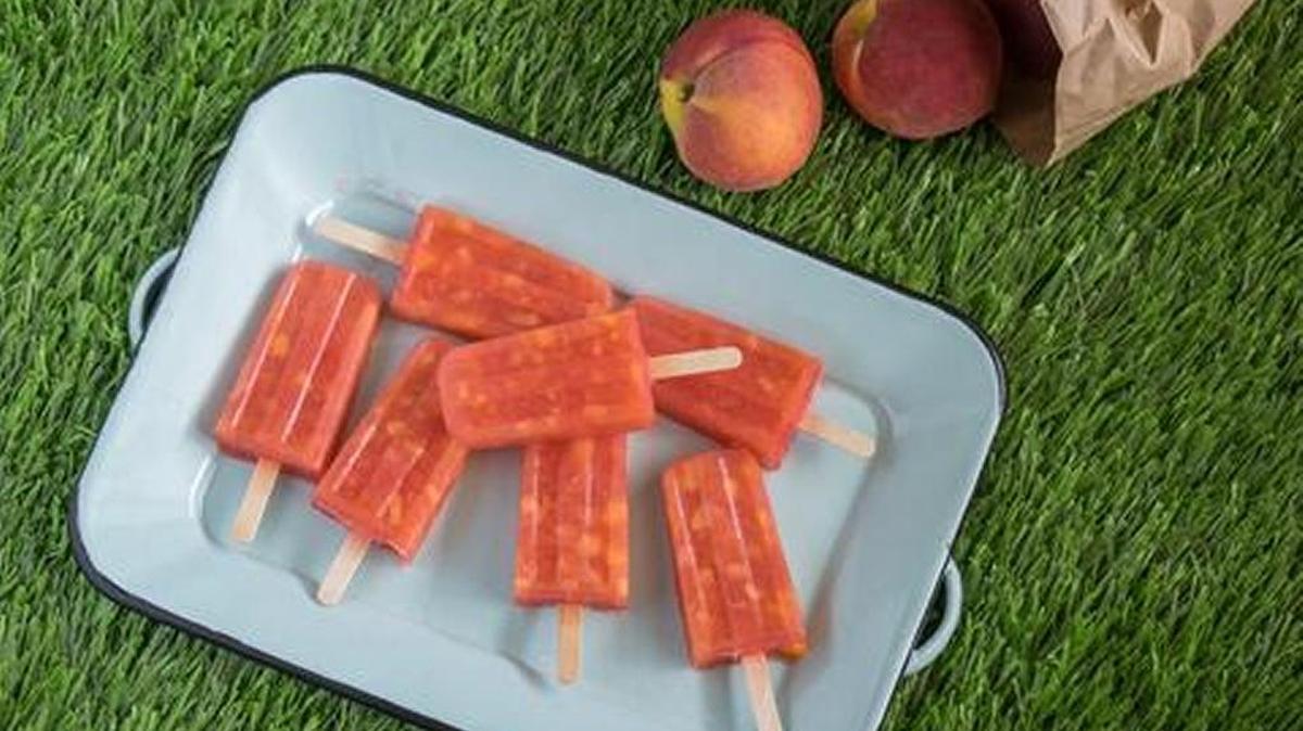 The Peach Truck will be back in Lexington on Saturday. The owners recommend making frozen peach lemonade pops, which seems perfect for a hot weekend.