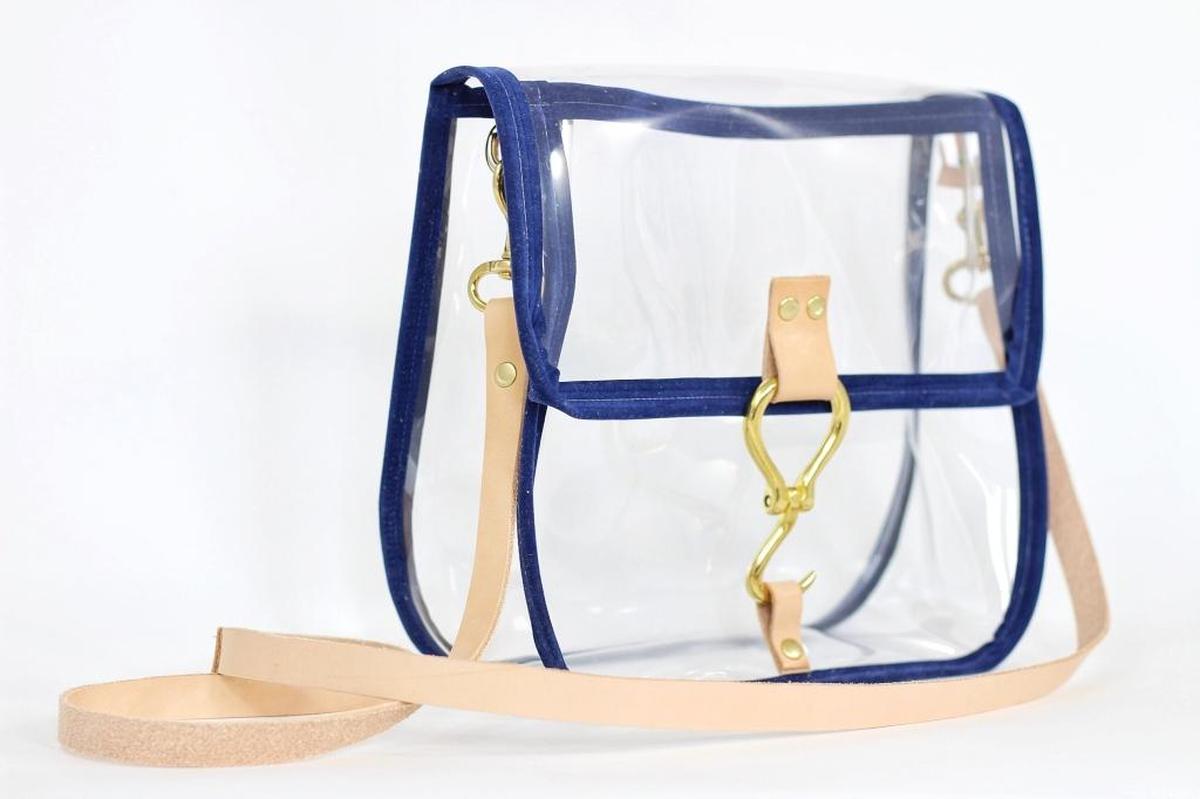 Fashion meets function in this Rupp Crossbody clear bag by Henry Dry Goods, $89.