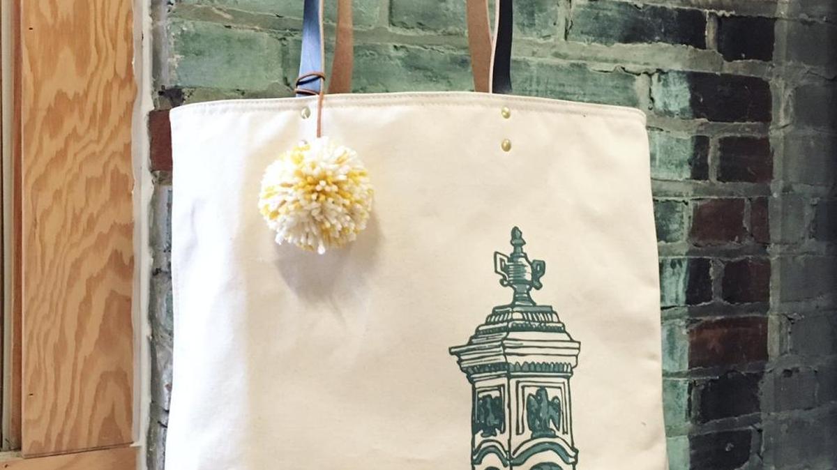 Henry Dry Goods of Lexington has created a new Keeneland collection of bags, available at the Keeneland gift shop.
