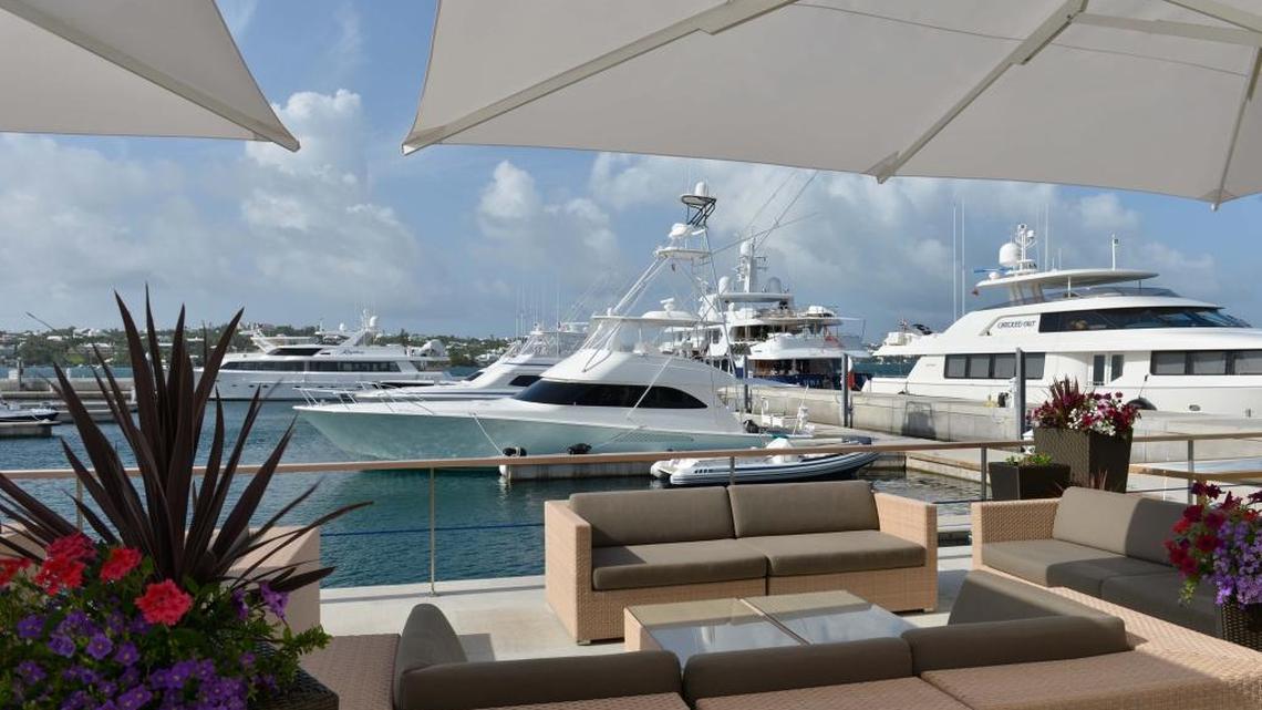 Hamilton Marina Lounge.