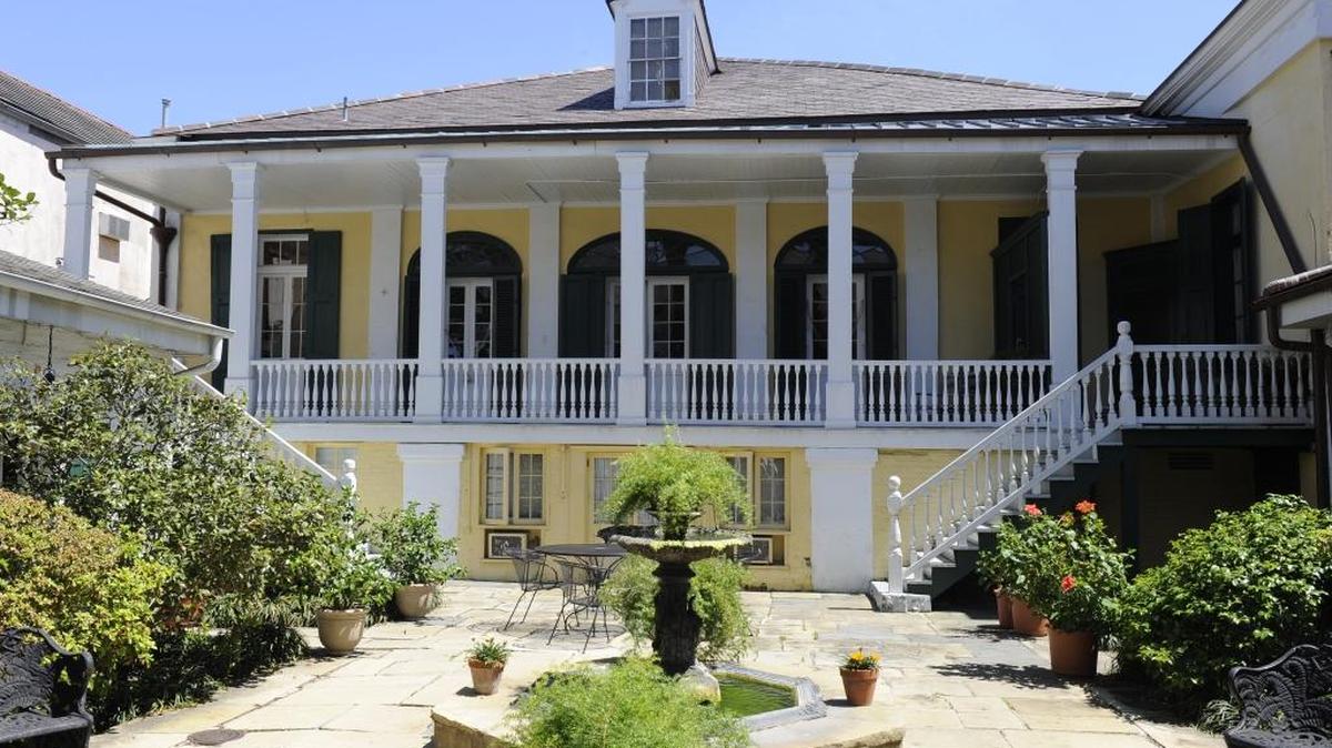 The Beauregard-Keyes House in New Orleans.