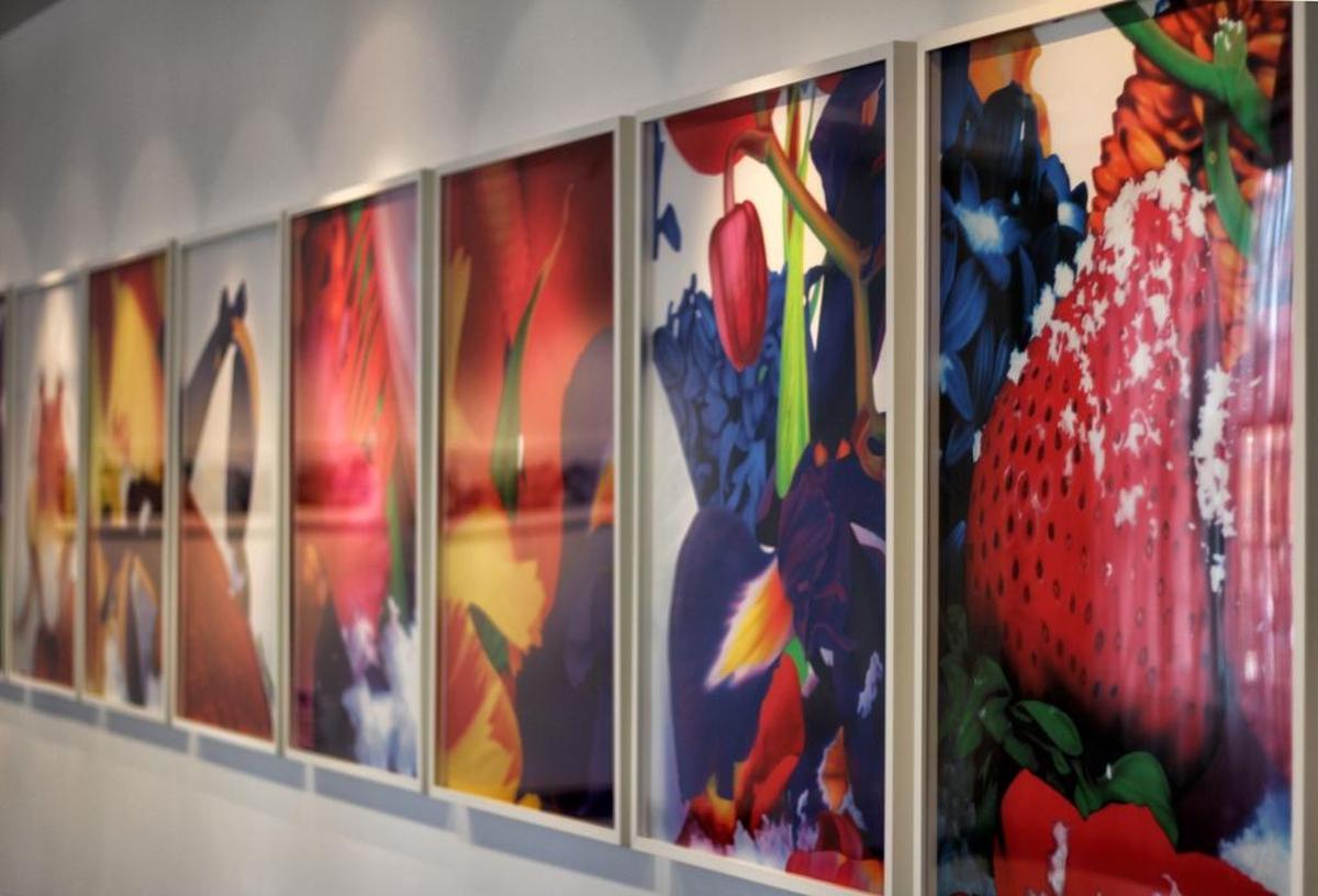The 21c Museum Hotel on West Main Street has multiple art galleries like this one.