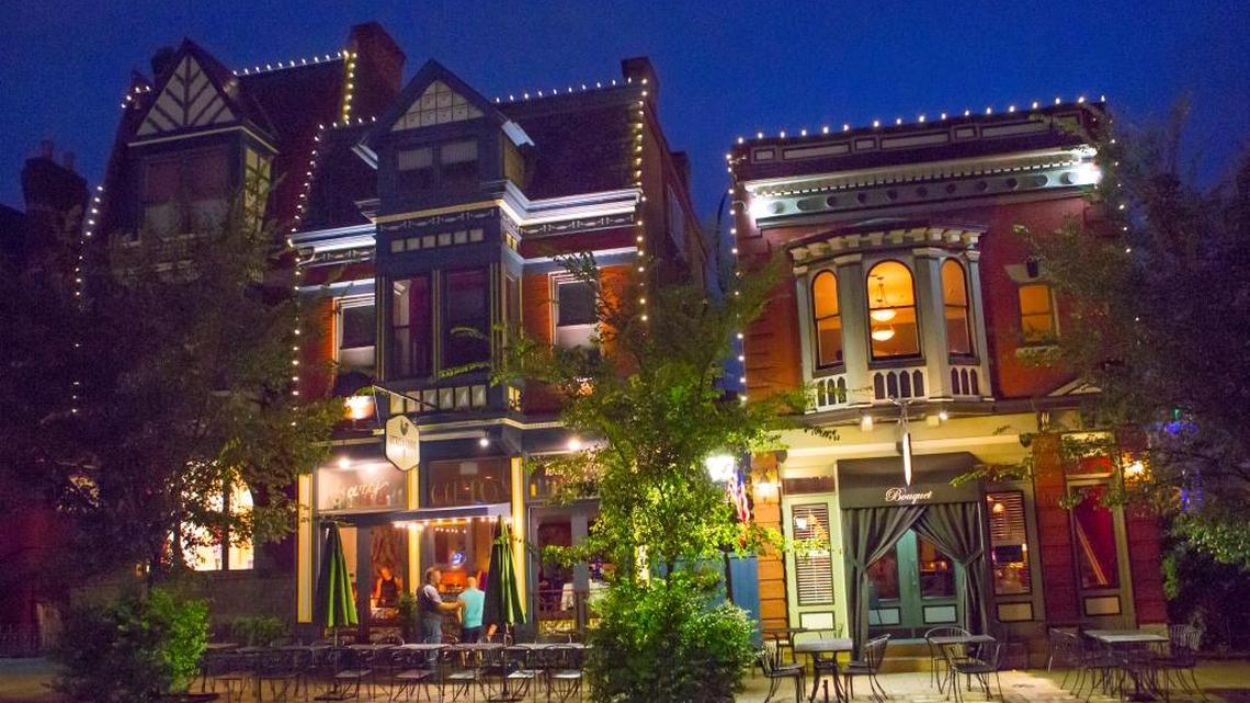 Restaurants such as Otto's (left) and Bouquet Restaurant and Wine Bar have made Mainstrasse in Covington a dining mecca.
