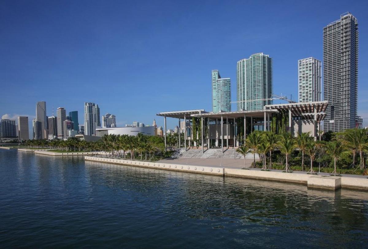Exterior of the Peréz Art Museum Miami.